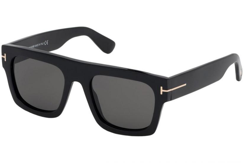 Tom Ford FAUSTO (FT0711-01A) 53 | Unisex Siyah Güneş Gözlüğü